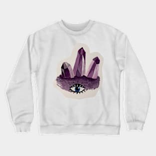 Crystal Painting Crewneck Sweatshirt